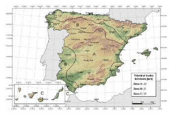 Mapa eólico españa Hablemos de Aluminio